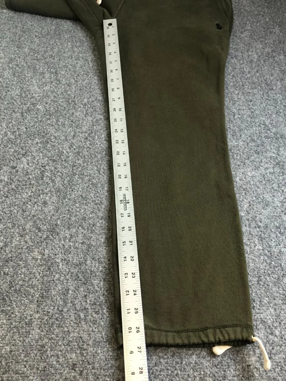 Polo Ralph Lauren Sweatpants Mens Green Small Drawstring Elastic Waist Pockets